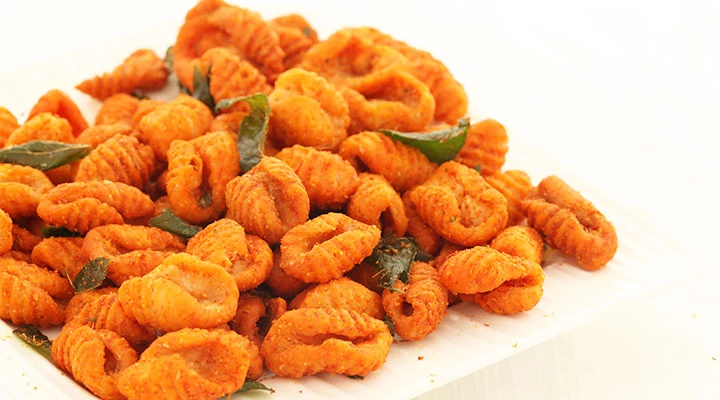 Vellanki Foods - Karam Gavvalu (Hot and Spicy), 250 g-1.webp